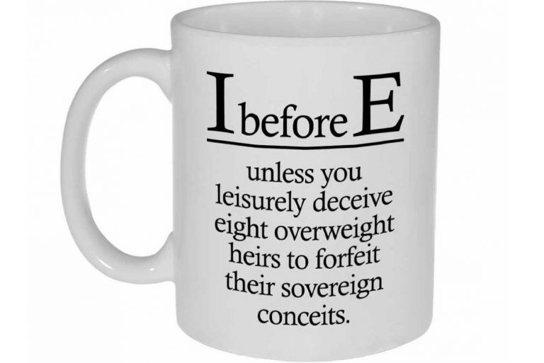 Spelling tests | https://writingcooperative.com/i-before-e-except-like-a-lot-25eeee5468ed