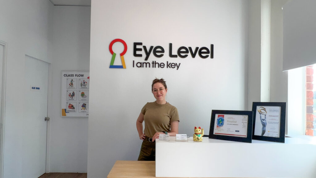 Tash Percy at Eye Level Randwick Learning centre