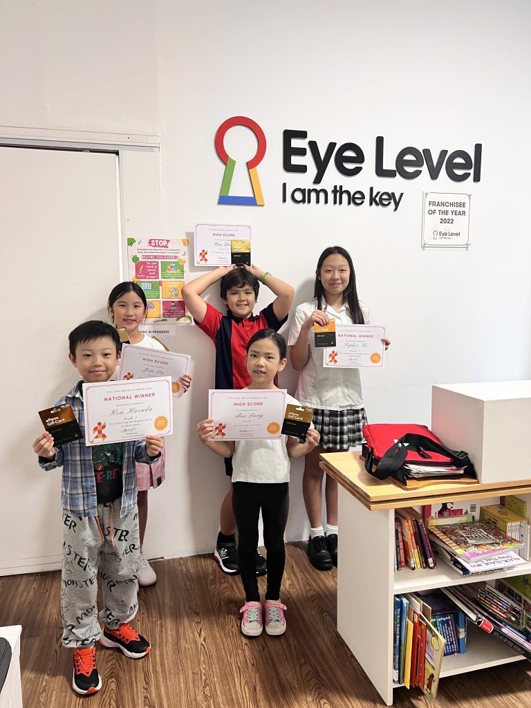 Randwick winners of the 2024 Eye Level Maths Olympiad